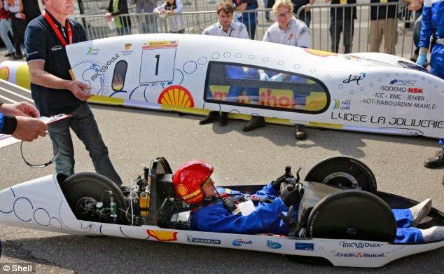 Microjoule is the winner of this year's Shell European Eco-Marathon contest