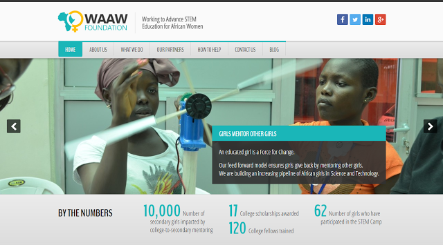 WAAW Foundation - Working to Advance Science and Technology Education for African Women