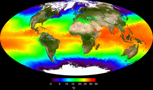 NASA study indicates slowdown in the increase of ocean temperatures
