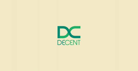DECENT logo, blockchain technology company