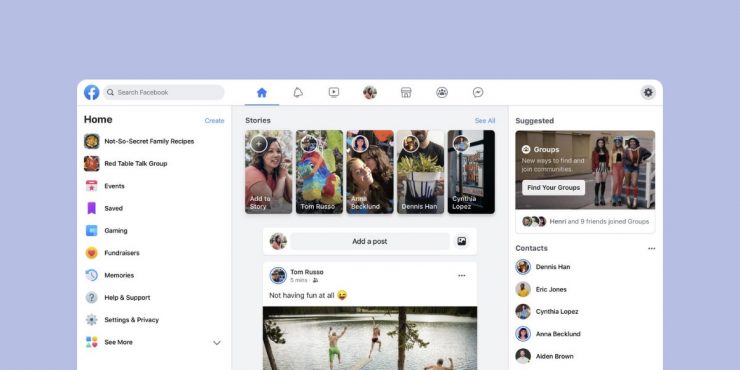 Facebook announces one of its biggest design changes, Facebook get new white look