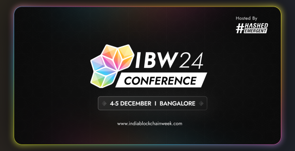 India Blockchain Week (IBW) 2024 set to happen from from November 30 to December 8.